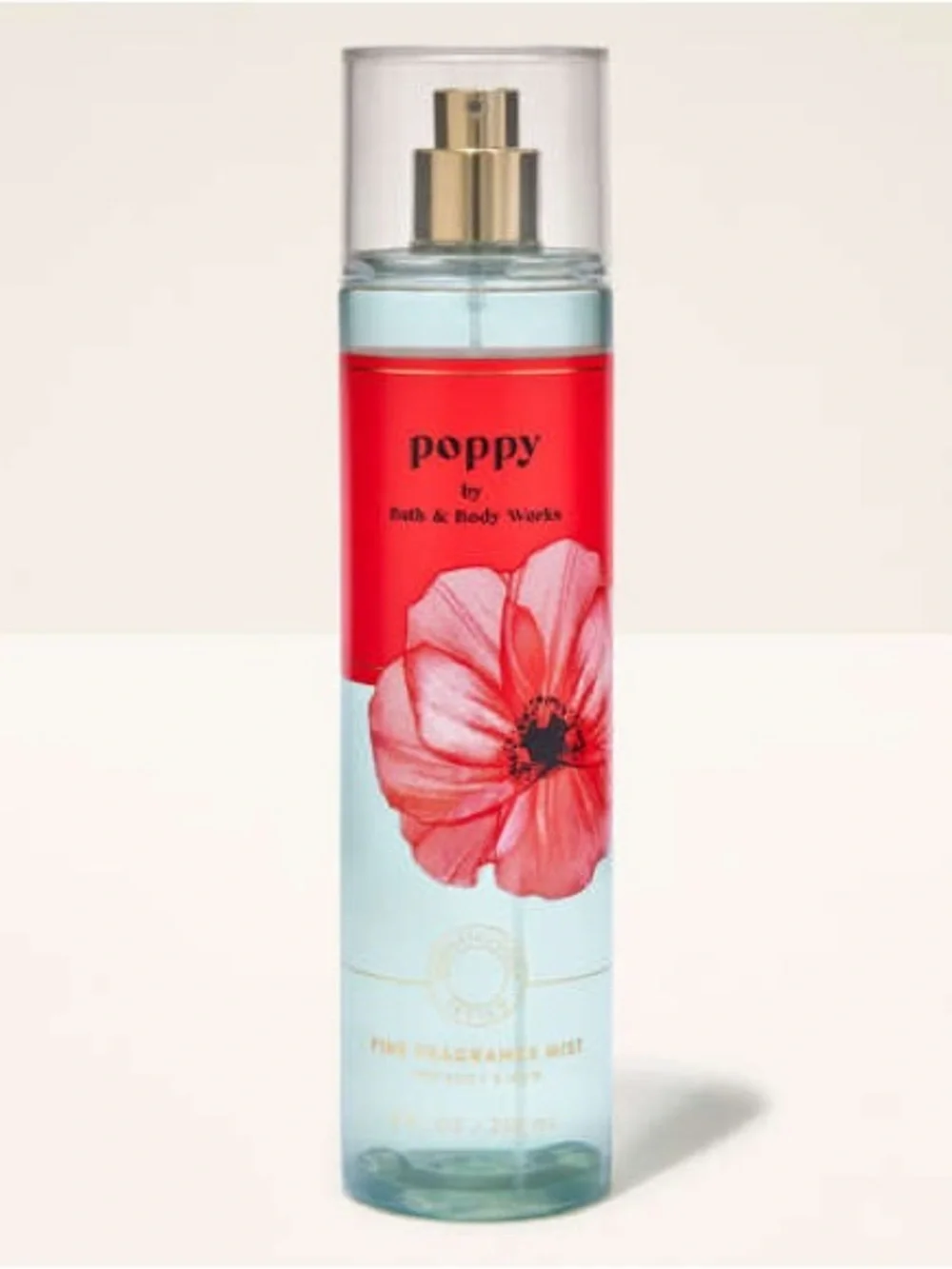 Bath & Body Works Poppy Fragrance Mist From The Vault 2021— Red/Blue